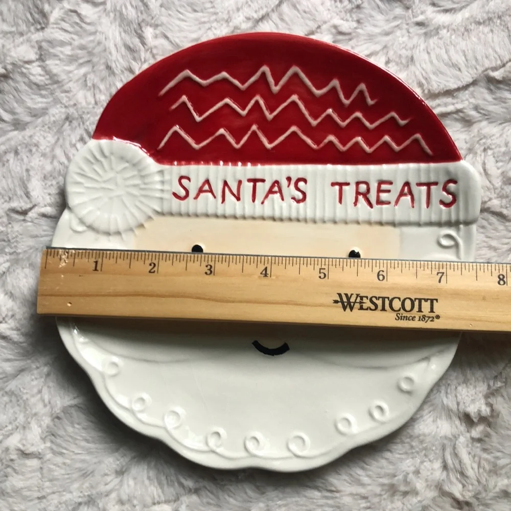 Christmas Eve 3 pc Santa’s Treat Plate Set